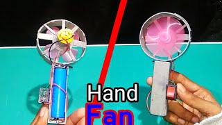 How To Make a Hand Fan with pvc pipe | fan kaise banaye ||