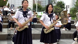 南陽中学校 吹奏楽部「にじ」