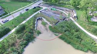 Brampton Storm Water Pond - Geotube