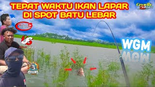 TARGET IKAN BESAR DI SPOT BATU LEBAR #mancingwgm #klampisberduri