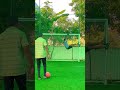 podi pasanga top corner challenge 🤣⚽. footballchallenge comedy funny football footballcrazy