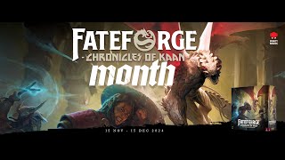 Fateforge Chronicles of Kaan rules