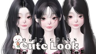 Zepeto Face Tutorial: Coin Cute Look🪙🌸 | Face Tutorial Girl~Non Pro