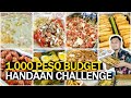 1,000 Peso Budget Handaan Challenge | Foodie Bestie with Mr. Batts