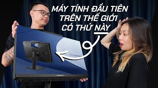 Máy Hai Màn, Làm Gì Cũng Nhàn! SIÊU MÁY TÍNH HAI MÀN HÌNH CẢM ỨNG - Asus ExpertCenter E5 AIO 24