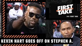 Kevin Hart calls for Stephen A. to APOLOGIZE to Aaron Rodgers | First Take