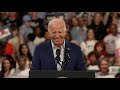 President Joe Biden holds rally at State Fairgrounds in Raleigh