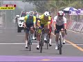 asian cycling championship under 23 last kilometer.