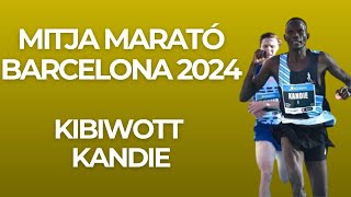 Mitja Marató Barcelona 2024 - Kibiwott Kandie se queda con el triunfo