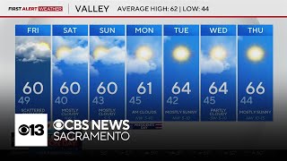 Northern California afternoon weather forecast - Feb. 13, 2025