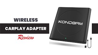 ✅Elevate Your Driving Experience: KONDBAM Wireless CarPlay Adapter! | Review