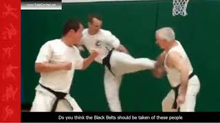 Black Belts in Karate NOT what you think