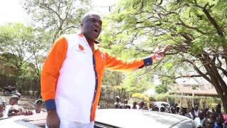 Sammy Wakiaga During Voter Mobilization Stop-Over at Homa Bay Town