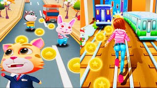 Subway Princess Runner VS Pet Runner Cat Rush | Android/iOS Gameplay FHD