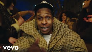 A$AP Rocky, $UICIDEBOY$, ScHoolboy Q - HYPED (Music )