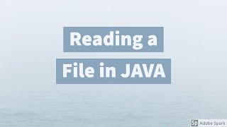 JAVA File Handling: Reading a File using FileReader and BufferedReader