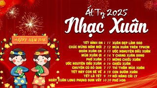 Ước Nguyện Đầu Xuân 🌸 Mở Nghe Đón Giao Thừa Đêm 30 Tết, Nhạc Tết Chill 2025, Nhạc Xuân Ất Tỵ