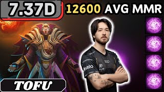 7.37d - Tofu INVOKER Soft Support Gameplay - Dota 2 Full Match Gameplay