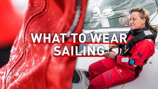 What to wear sailing – professional sailor Pip Hare