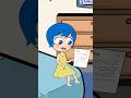 Inside Out 2: Envy Helps Joy with her Exam #shorts #animation