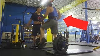 Kid Gets ATTACKED For Deadlifting In A Gym