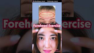 Simple Face Exercise to Reduce Forehead Wrinkles, Frown Lines, Bigger Eyes #beauty #wrinkles