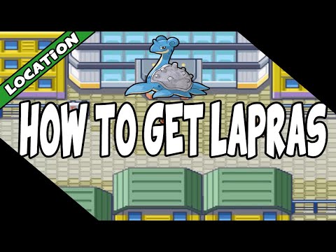 Where to get a Lapras on Pokemon Fire Red Where to get a Lapras on Pokemon Fire Red