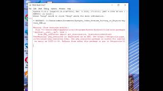 Python Tutorial - VPython - Simple Harmonic Motion - SHM