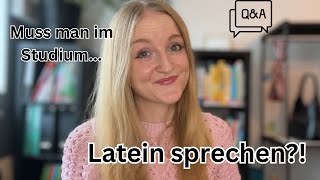 Musste ich Latein sprechen ?! / Q&A zum Lateinstudium / LANGUAID