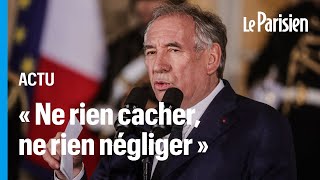 François Bayrou : les cinq engagements du nouveau Premier ministre