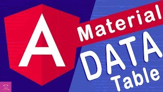 🔥Angular Material Data table in angular 8 [Tutorial - 9]