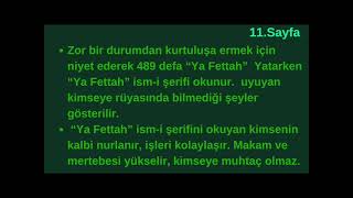 Ya Fettah Esmasının Faziletleri-Faydaları