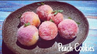 # B65[쌀베이킹] 글루텐프리 복숭아쿠키 만들기 🍑/ Peach Cookies Recipe/복숭아쌀쿠키 /쌀베이킹/How to make Italian Peach Cookies