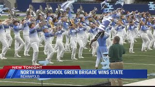 Evansville North Green Brigade are ISSMA Class B State champions