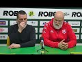 trenéři luboš rob a jiří režnar po utkání poruba vsetín 3 5