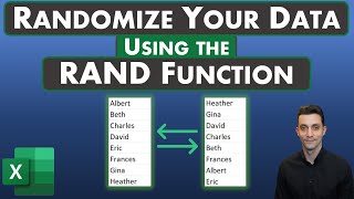 Excel Tips - Randomize Your Data | RAND Function | Easy