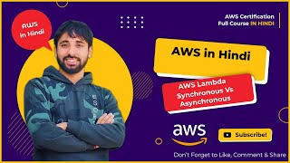 AWS Tutorial 180 - AWS Lambda - Synchronous vs Asynchronous