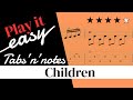 Children - Robert Miles guitar tabs & notes