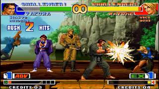 タクマ・サカザキの龍虎乱舞KOF95超必とKOF98MAX超必を徹底比較してみた