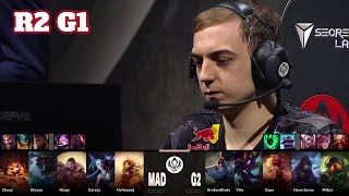 MAD vs G2 - Game 1 | Round 2 LoL MSI 2023 Main Stage | Mad Lions vs G2 Esports G1 full game
