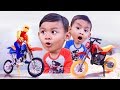 Bisa Dibongkar Pasang, Unboxing Mainan Motor Trail Mini | Motor cross Mini Anak Kecil