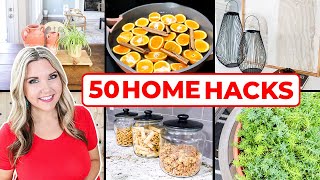 50 Home Hacks that ACTUALLY WORK!
