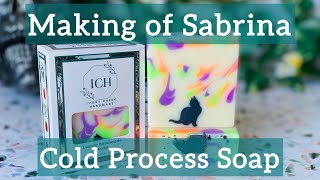 Making of ‘Sabrina’ cold process soap