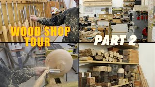 Mind-blowing! Wood Shop Tool Collection Tour Part 2