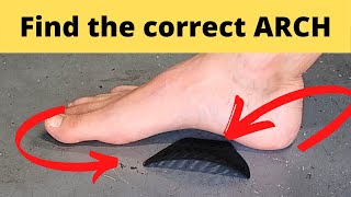 G8 Insoles for Cycling: How to find the correct ARCH HEIGHT