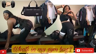 What's In My Gym Bag/ Fashion Nova Sport.