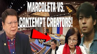 NATARANTA AT NATAMEME ANG QUADCOM SA TANONG NI CONG. MARCOLETA KAY FRANCE CASTRO!