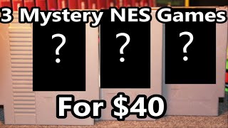 I Bought 3 Mystery NES Games For $40 On Ebay