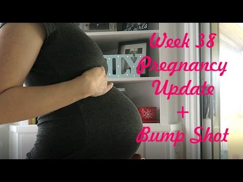 WEEK 38 PREGNANCY UPDATE (3RD BABY) - YouTube