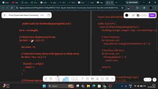 First Non Repeating Element in Array | Java HashMap | DSA Interview Question